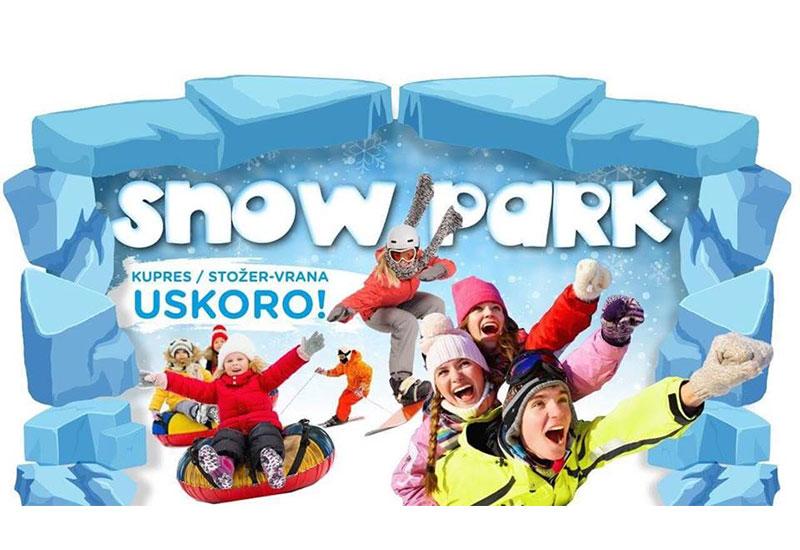 Jeste spremni za ludu zabavu na snijegu - Snow park uskoro s vama!