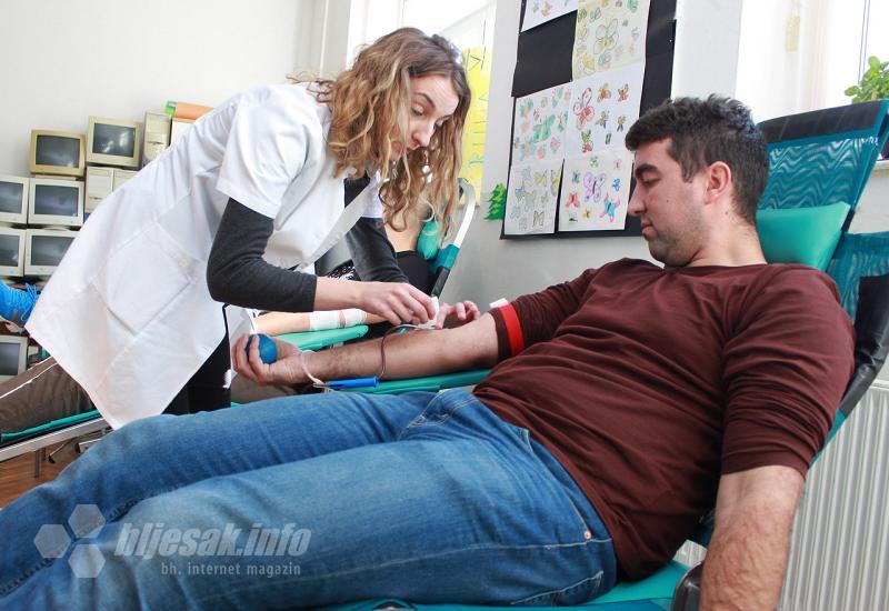 SKB Mostar poziva darivatelje krvi: Potrebne sve grupe, posebno nulta  