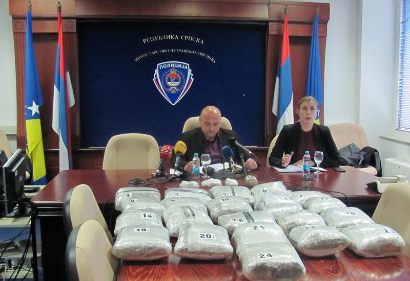 Policija oduzela 21 kilogram droge, uhićene tri osobe