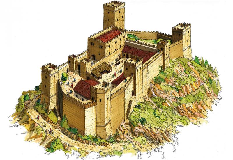 Dvorac Canossa  - Pronađene ruševine Canosse, mjesta gdje je papa ponizio cara