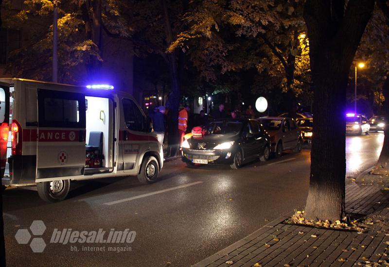 Mostar: U sudaru tri automobila tri osobe ozlijeđene
