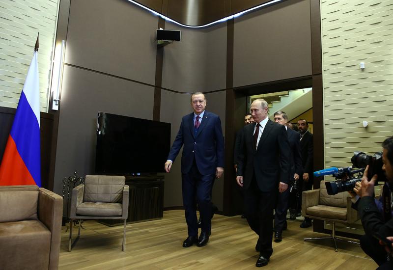 Sastanak Erdogana i Putina u Rusiji