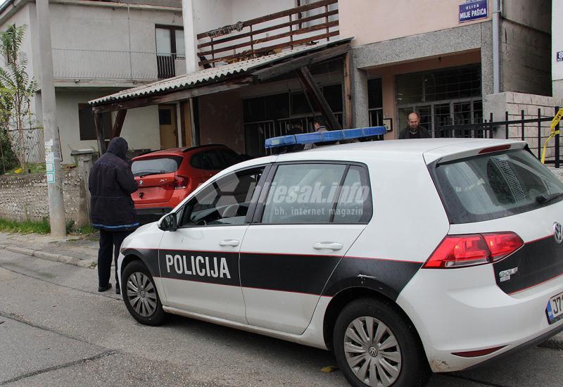 Eksplozija uznemirila stanovnike Mostara: Uništen osobni automobil