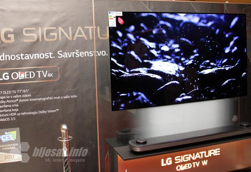 Održana promocija LG SIGNATURE W7 OLED TV 65’’