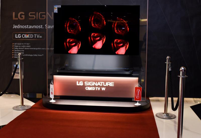 Predstavljanje LG SIGNATURE W7 OLED TV 65 - Promocija LG Signature Tv Mepas 