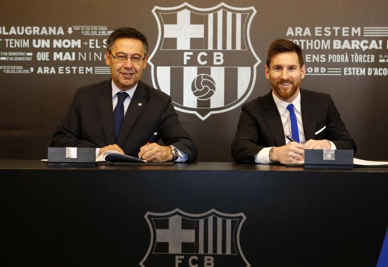 Messi konačno potpisao ugovor s Barcelonom