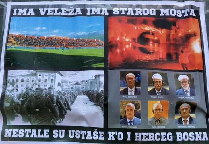 Osvanuli plakati u Mostaru uoči presude