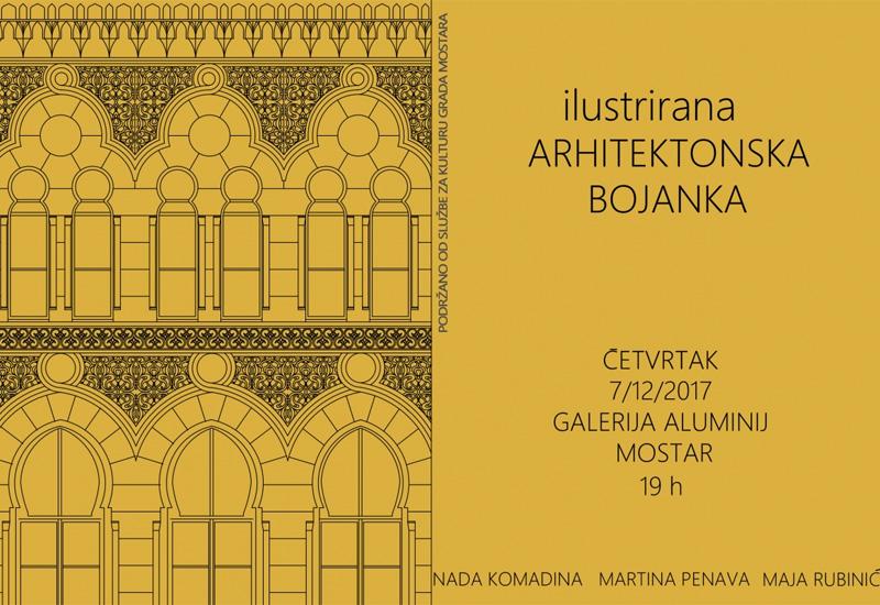 U Galeriji Aluminij predstavljanje Ilustrirane arhitektonske bojanke Mostara