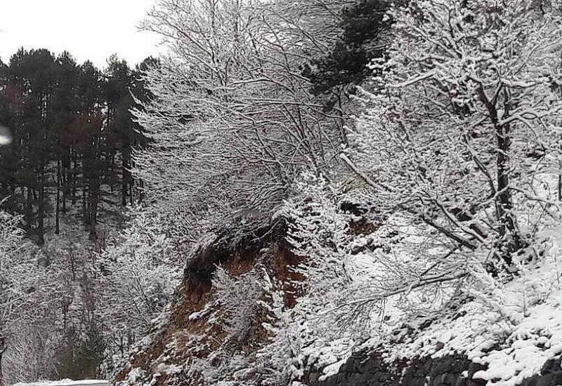 Snijeg stigao nadomak Mostara