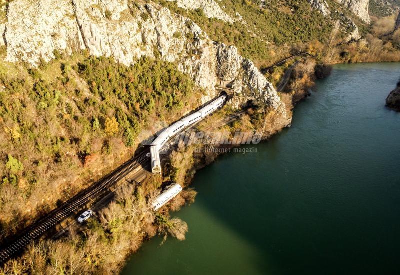 Višemilijunska šteta: Vlak koji je izletio kod Čapljine nije bio osiguran