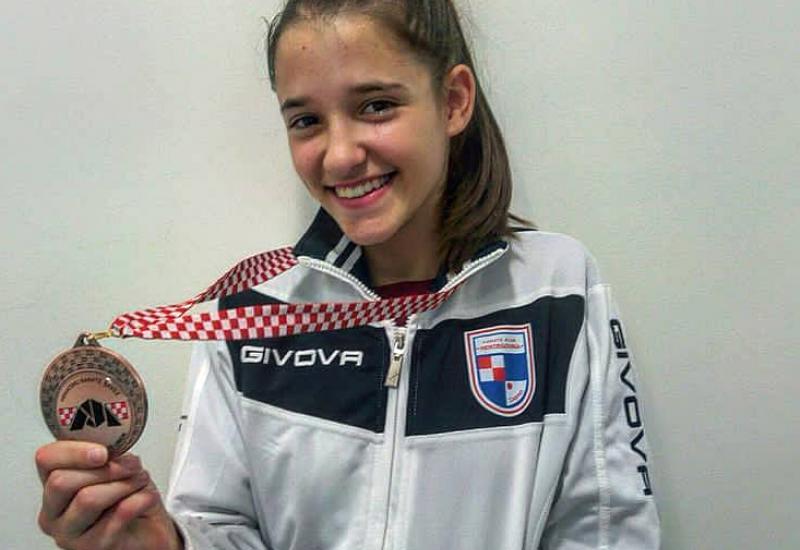 Ružica Hrkać - Širokobriježanka Ružica Hrkać treća na Državnom prvenstvu Hrvatske u karateu