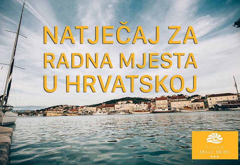 Natječaj za radna mjesta u Hrvatskoj