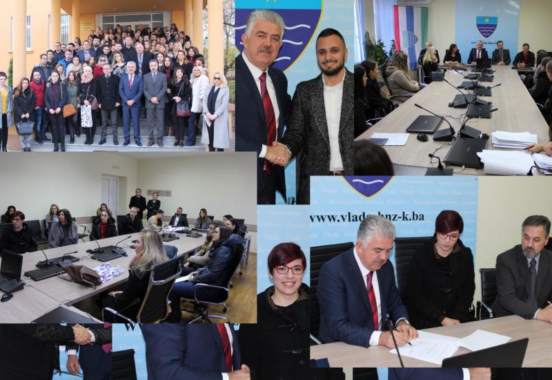 Mostar: 125 vježbenika potpisalo ugovore u Vladi HNŽ