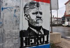 Grafit posvećen generalu Slobodanu Praljku osvanuo u Širokom Brijegu