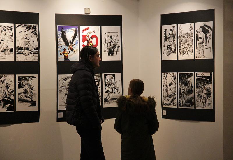 U subotu u10 sati su upriličene izložbe radova gostujućih autora - Mostar je ovaj vikend domaćin velikanima stripa