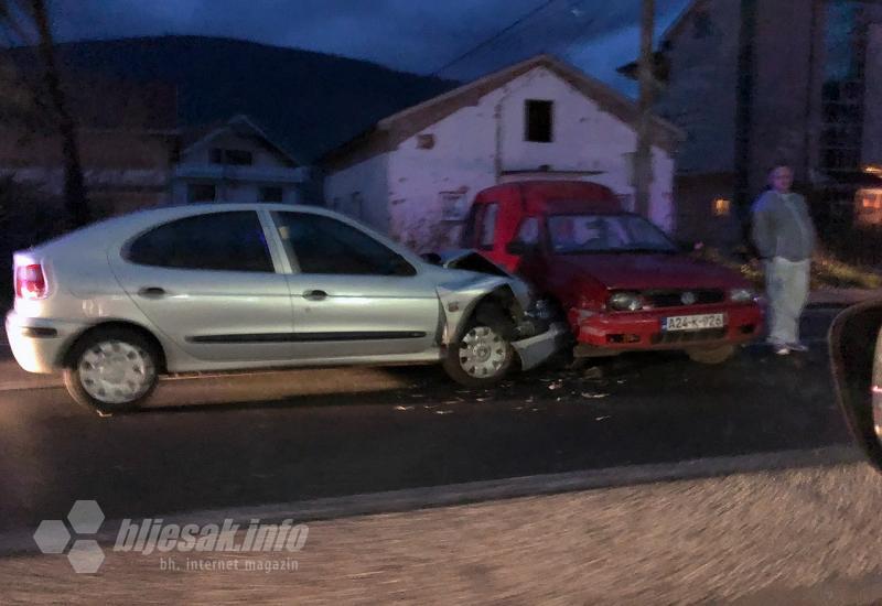 Mostar: Teži sudar Renault Meganea i VW Caddy-a