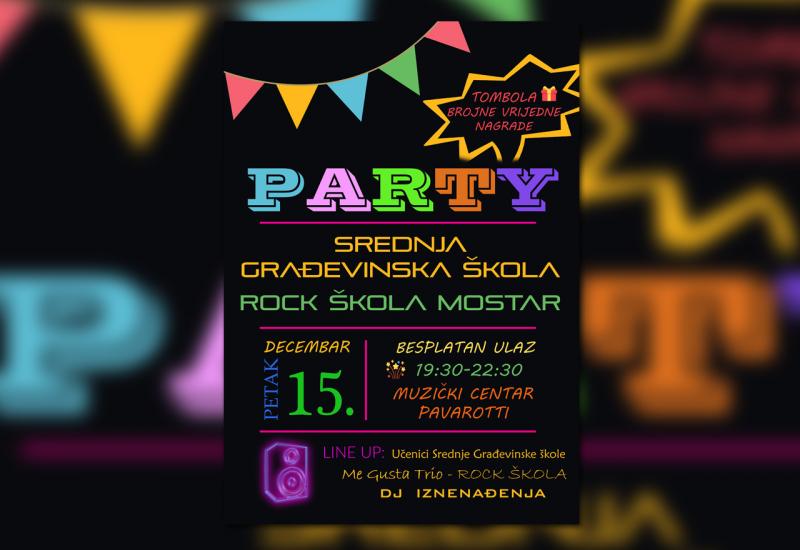Party za školarce s Rock školom Mostar