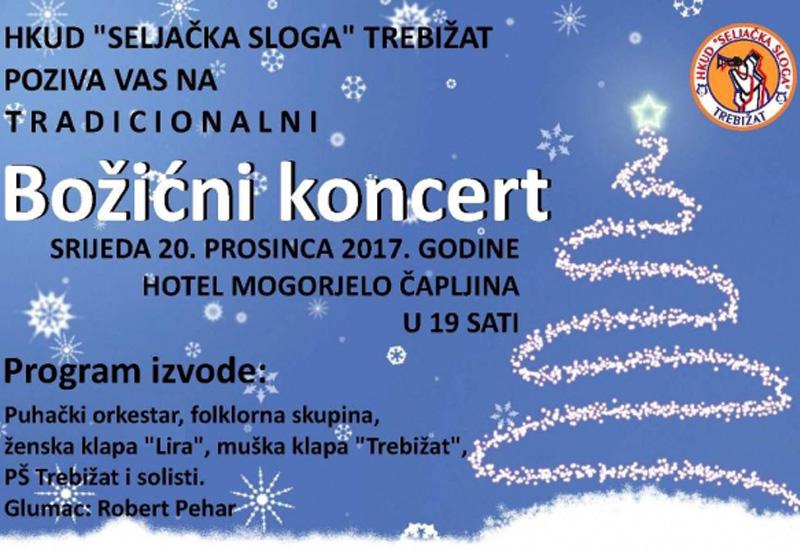 Čapljina: Božićni koncert HKUD-a ''Seljačka sloga'' Trebižat