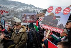 U Sarajevu održan skup protivljenja Trumpovoj odluci i podrške Palestincima