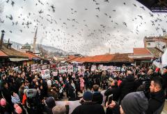 U Sarajevu održan skup protivljenja Trumpovoj odluci i podrške Palestincima