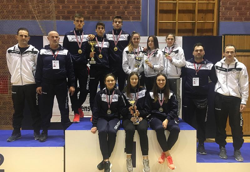 Karatisti iz Čitluka na Ekipnom prvenstvu Hrvatske osvojili tri medalje