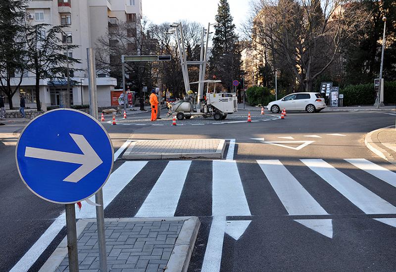 Radovi na kružnom toku - Završetak još jednog kružnog toka u Mostaru