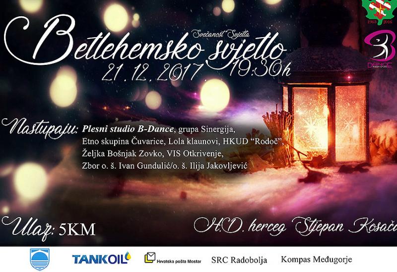 Tradicionalna manifestacija ''Betlehemsko svjetlo'' i ove godine u Mostaru