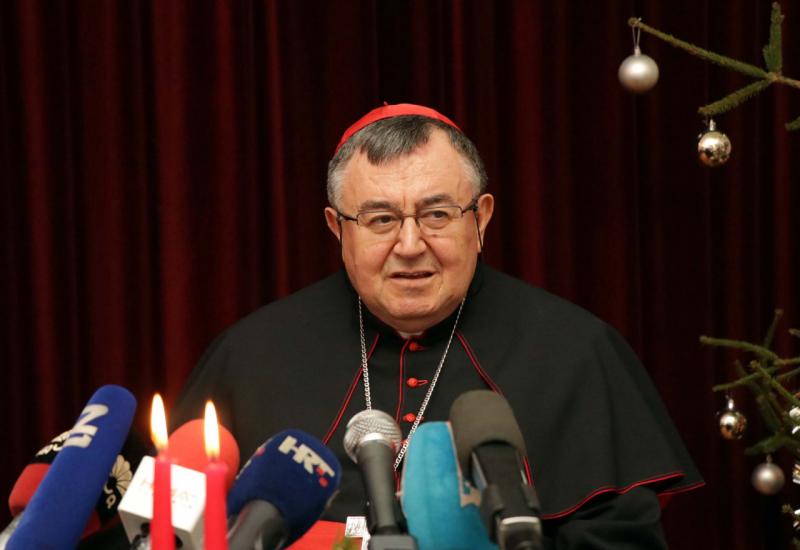 Vrhbosanski nadbiskup kardinal Vinko Puljić - Kardinal Puljić: Nekima odgovara da je Hrvata u BiH što manje 