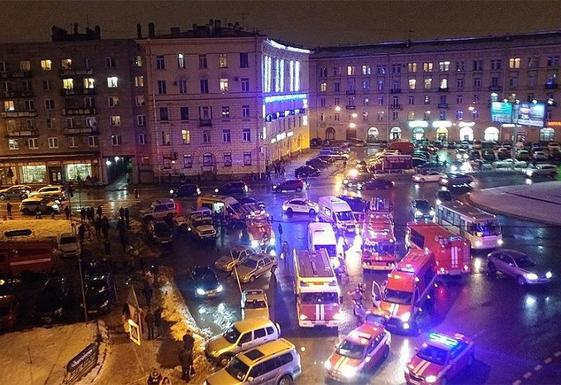 Velika eksplozija u centru Sankt Peterburga!