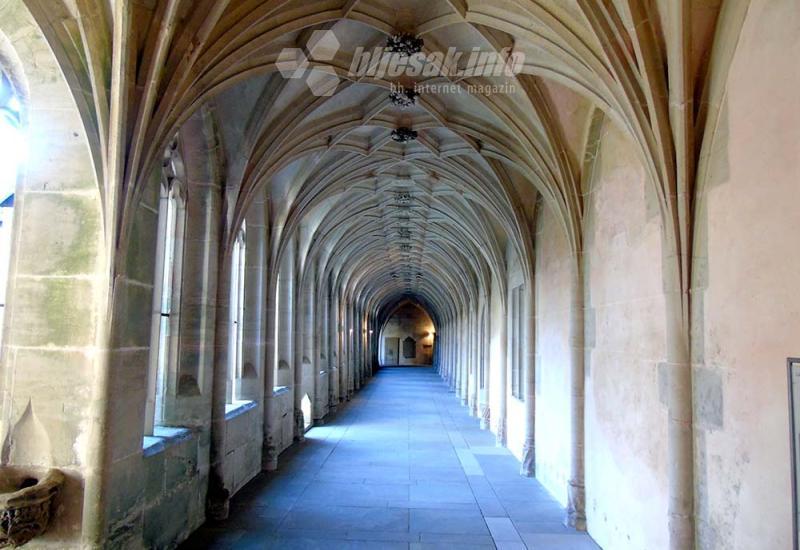 Jedan od samostanskih hodnika - Bebenhausen, selo stvoreno za kraljeve, umjetnike i nobelovce