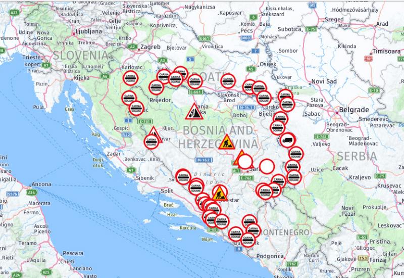 Ilustracija - Pojačan promet vozila na graničnim prijelazima na sjeveru BiH