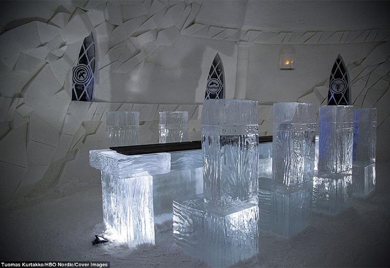 Ledeni hotel ima i restoran u kojem možete uživati u tradicionalnim jelima, primjerice odrezak od jelena... - Zima je stigla - Otvara se Game of Thrones hotel od leda