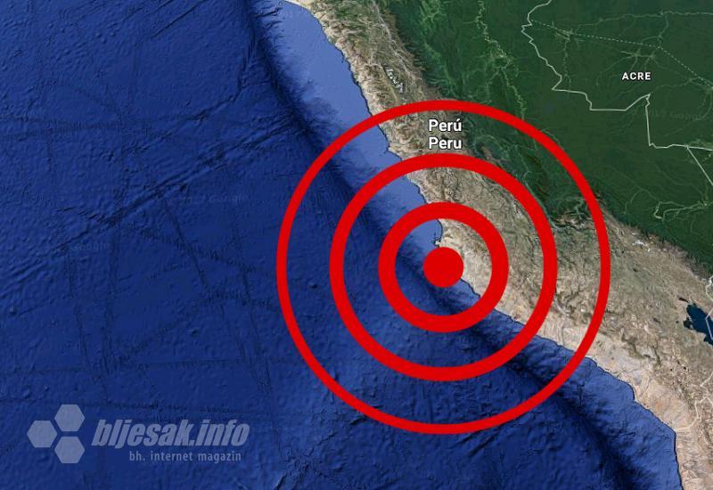 Potres jačine 7,3 stupnja po Richteru pogodio Peru