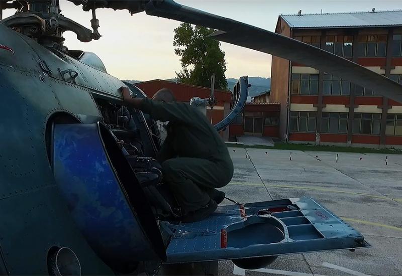 Priprema helikoptera - Helikopteri Oružanih snaga BiH trebaju hitan remont