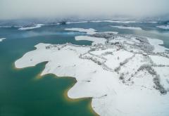 Snježna bajka na Ramskom jezeru