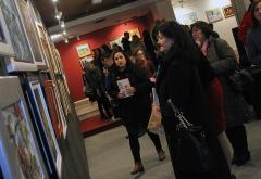 Veliki broj posjetitelja na izložbi radova polaznika tečaja crtanja i slikanja