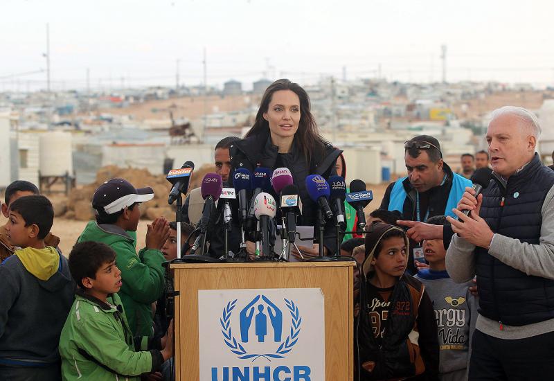 Jolie sa sirijskim izbjeglicama: Humanitarna pomoć nije dugoročno rješenje
