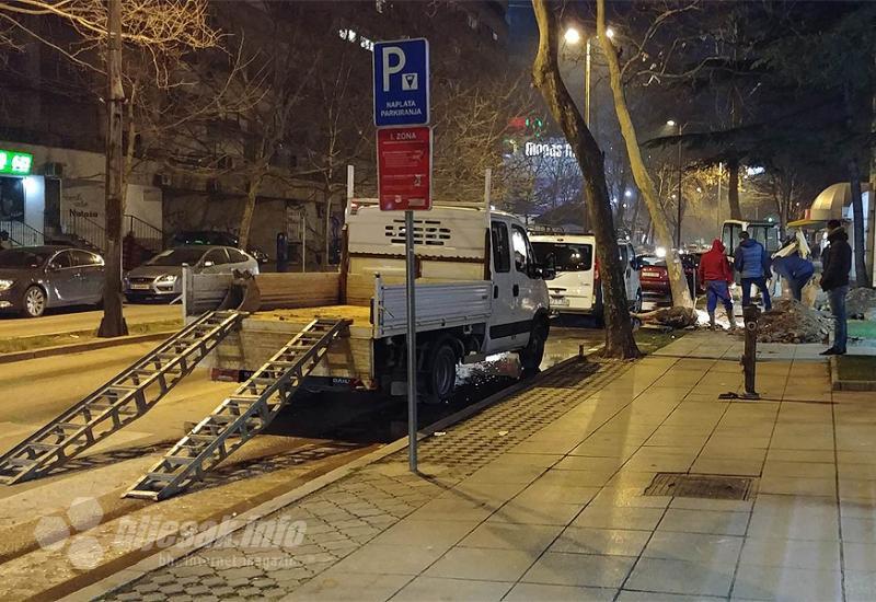 Mostar: Dio Splitske ulice bez vode, pukla cijev