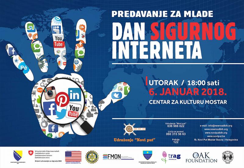 Mostar: Predavanje za mlade o sigurnom internetu