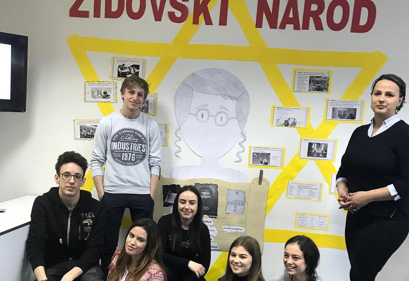 Mostarski gimnazijalci obilježili Dan sjećanja na holokaust