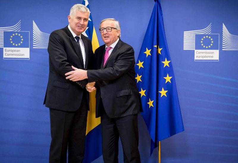 Dragan Čović sa Jean Claude Junckerom - Juncker na sastanku sa Čovićem: Stižem u BIH 28. veljače po odgovore