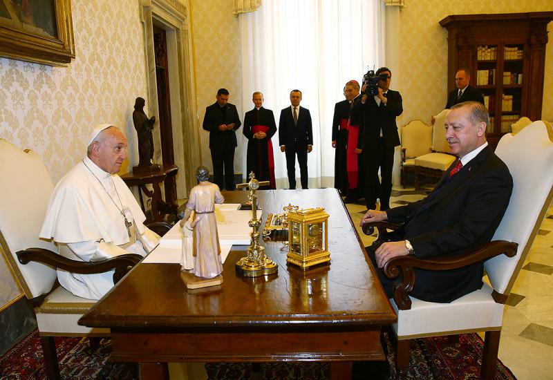 Sastanak Pape Franje i Erdogana - ozbilne teme za stolom