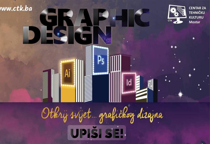 Centar za tehničku kulturu Mostar organizira tečaj grafičkog dizajna
