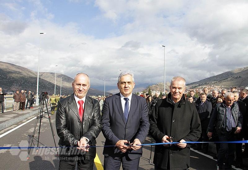 Otvoren novoizgrađeni most preko Neretve u Mostaru - Otvoren novi most u Mostaru: Svladali smo sve poteškoće