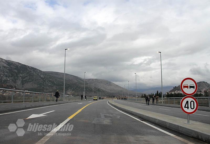 Otvoren novoizgrađeni most preko Neretve u Mostaru - Otvoren novi most u Mostaru: Svladali smo sve poteškoće