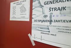 Liječnici u HNŽ stupili u generalni štrajk