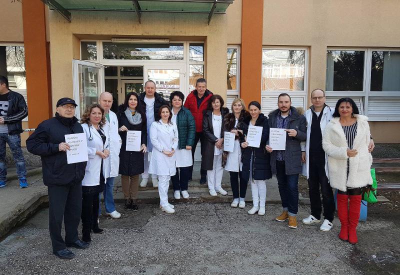 Štrajk solidarnosti: Liječnici iz Hercegovine dobili podršku od kolega iz Federacije