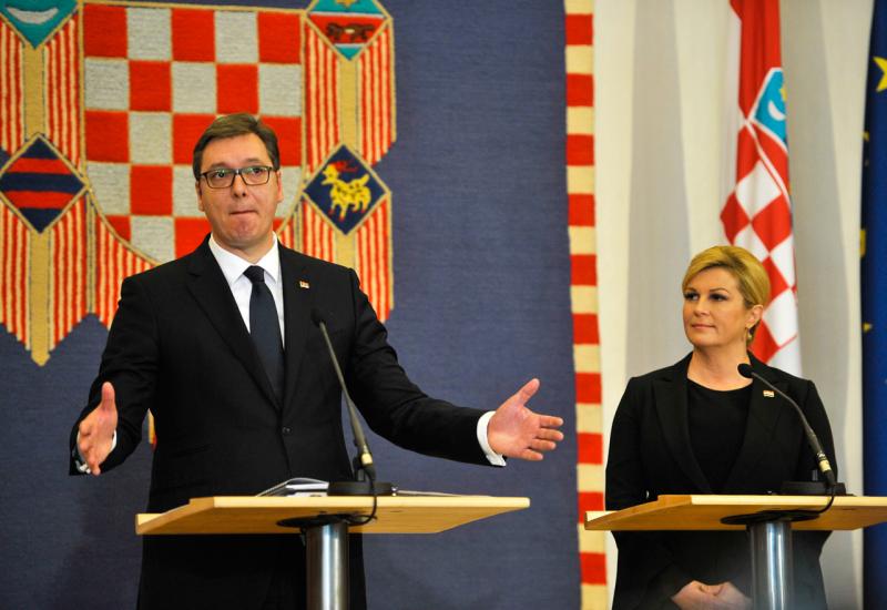 Grabar-Kitarović poručila Vučiću: U Kninu se vijorila i vijorit će se zastava Hrvatske