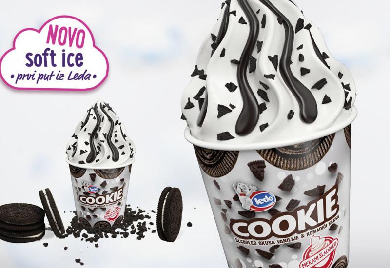 Inovativni Ledo izbacuje novi sladoled - Soft Ice Cookie