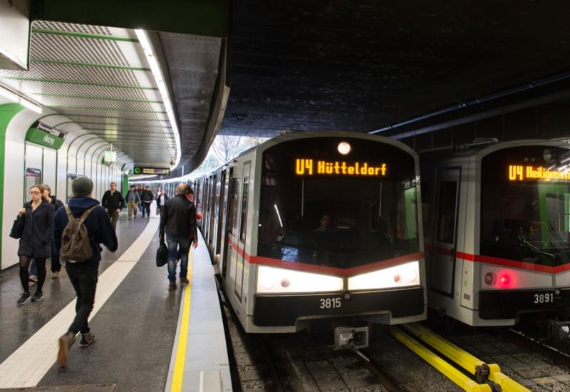 Današnji U-Bahn u Beču - Jedna vijest za 